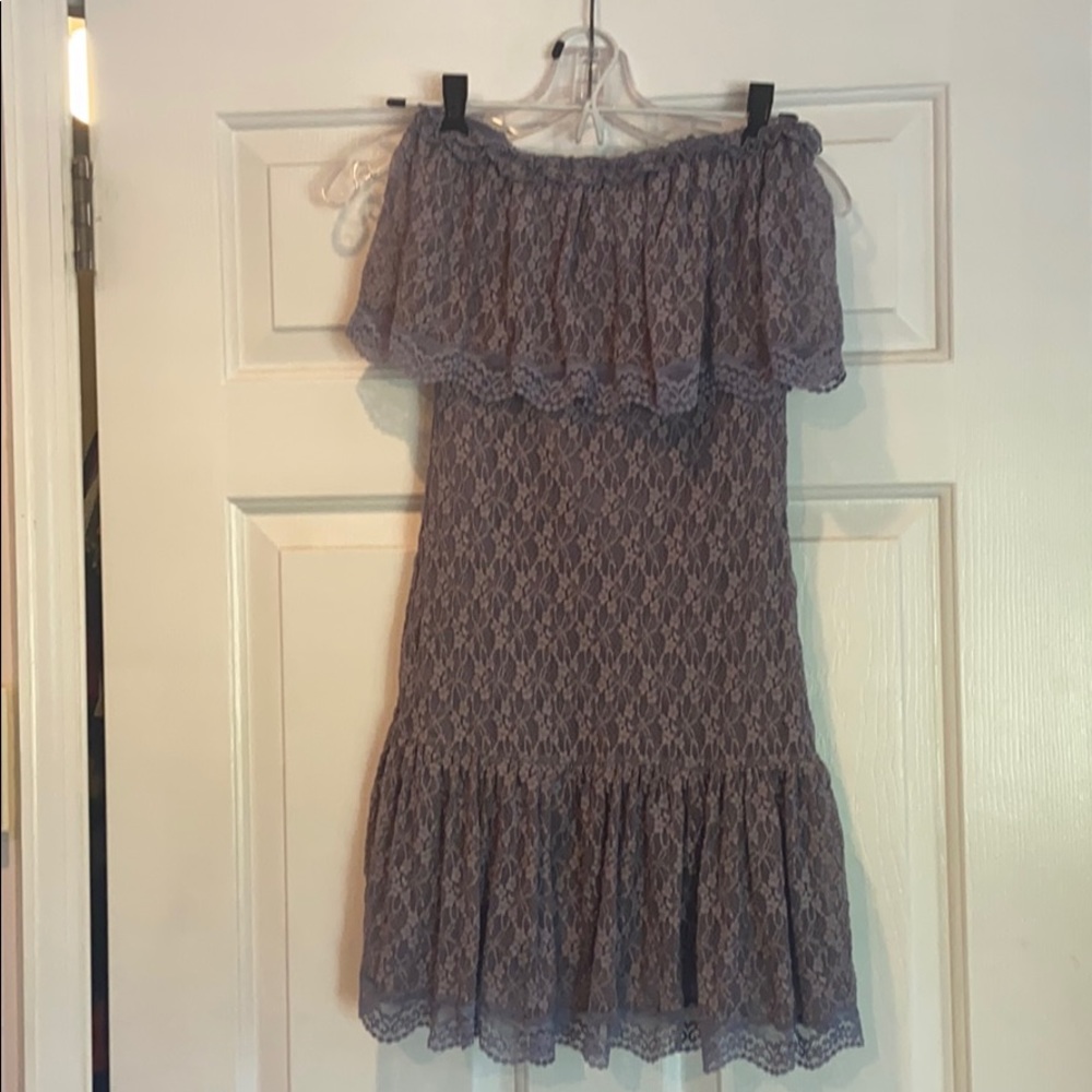 Strapless dress